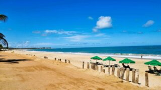 Praia frente